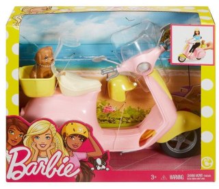 Barbie skuter ze szczeniaczkiem Mattel