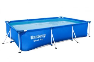 Basen Stelażowy Steel Pro 300x201x66 Prostokątny BESTWAY Bestway