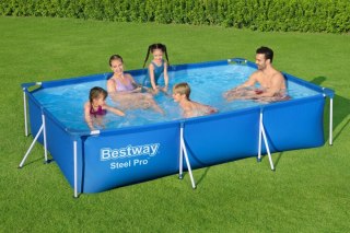 Basen Stelażowy Steel Pro 300x201x66 Prostokątny BESTWAY Bestway