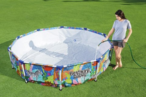 Basen Stelażowy Steel Pro dla dzieci Świat Zwierząt BESTWAY 305x66cm 10FT Bestway