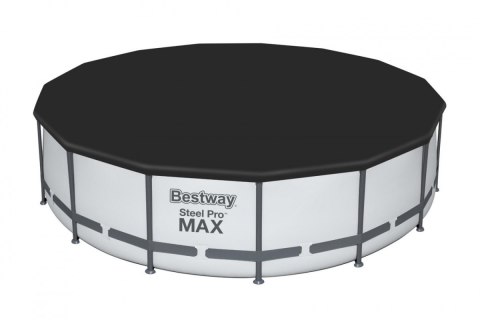 Basen stelażowy Steel Pro MAX 457x122 15FT BESTWAY 5w1 + Akcesoria Bestway