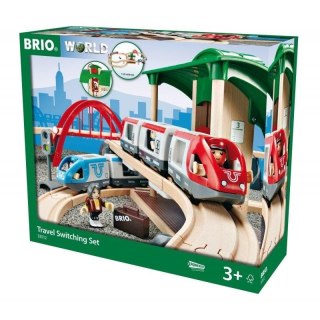 Brio Pociąg Osobowy z Dworcem Ravensburger