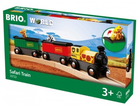 Brio World Pociąg Safari Ravensburger