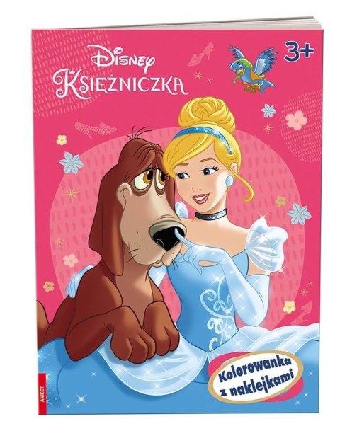 Disney Księżniczka. Kolorowanka z naklejkami Ameet