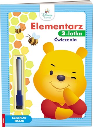 Disney Maluch. Elementarz. Ćwiczenia 3-latka Ameet