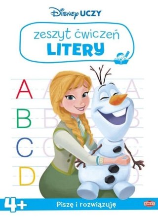 Disney uczy. Kraina Lodu. Zeszyt ćwiczeń. Litery Ameet