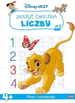 Disney uczy classic. Zeszyt ćwiczeń. Liczby Ameet