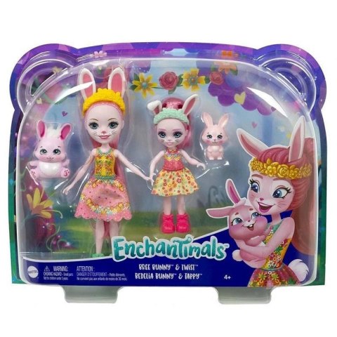 Enchantimals. Lalki siostry 2-pak HCF84 Mattel