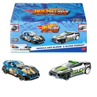 Hot Wheels Pull-Back Speeders Zestaw 2 pojazdy Mattel