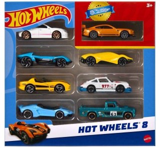 Hot Wheels Samochodziki 8-pak HPV78 mix Mattel