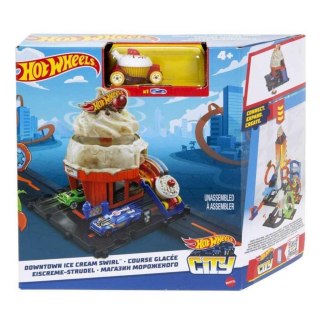 Hot Wheels tor City rajdowa lodziarnia HKK38 Mattel