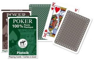 Karty pojedyńcze talie "plastik Poker" PIATNIK Piatnik