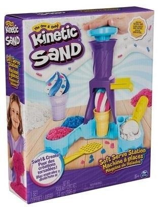 Kinetic Sand Piasek kinetyczny Wytwórnia lodów SPIN MASTER