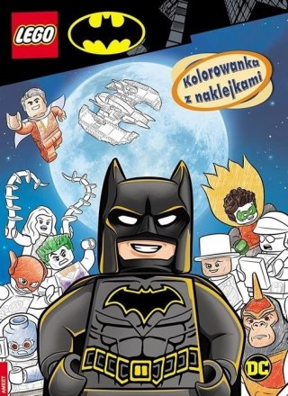 LEGO(R) Batman Kolorowanka z Naklejkami Ameet