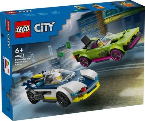 LEGO(R) CITY 60415 Pościg radiowozu za muscle carem LEGO(R)