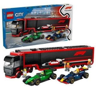 LEGO(R) CITY 60445 Ciężarówka z bolidami RB20 i AMR2 LEGO(R)