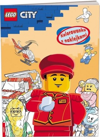 LEGO(R) City. Kolorowanka z naklejkami Ameet