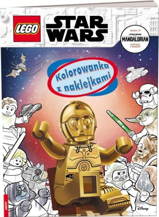 Lego Star Wars. Kolorowanka z Naklejkami Ameet