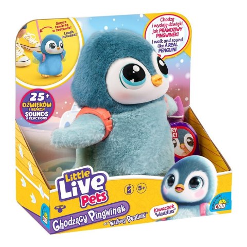 Little Live Pets Chodzący Pingwinek Cobi