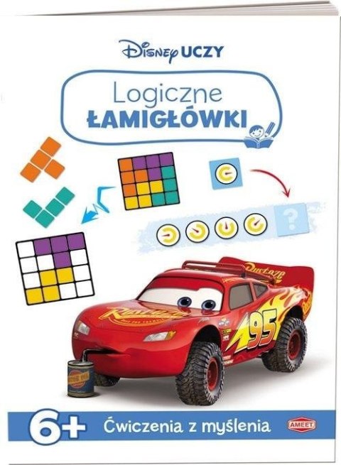 Logiczne łamigłówki. Disney Uczy. Auta Ameet