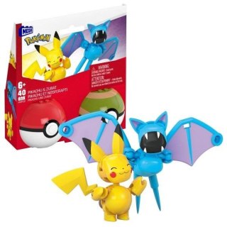 Mega Pokemon Pokeball Pikachu i Zubat HXP12 Mattel