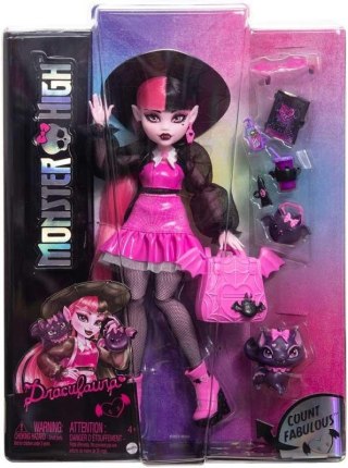 Monster High Draculaura Lalka podstawowa HRP64 Mattel