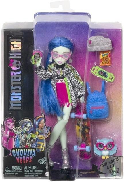 Monster High Lalka Ghoulia Yelps HHK58 Mattel