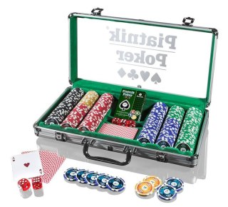 Piatnik Poker Alu-Case - 300 żetonów 14g PIATNIK Piatnik