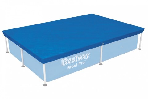 Pokrywa 224x154cm na Basen stelażowy Steel Pro 221x150x43cm BESTWAY Bestway