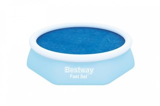 Pokrywa solarna 210cm na Basen rozporowy Fast Set 244cm/8FT BESTWAY Bestway