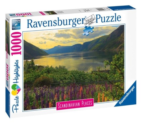 Puzzle 1000 Skandynawski krajobraz 2 Ravensburger