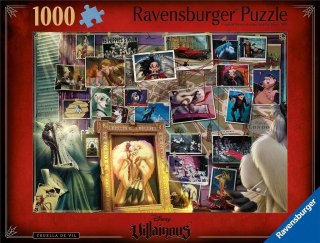 Puzzle 1000 Villainous. Cruella de Mon Ravensburger