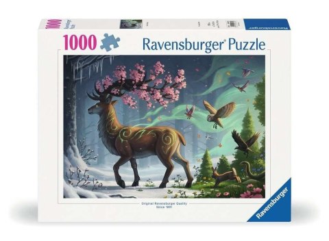 Puzzle 1000 Wiosenny jeleń Ravensburger