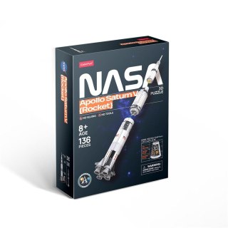 Puzzle 3D Apollo Saturn V Rocket Cubic Fun