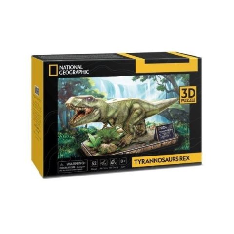 Puzzle 3D T-Rex National Geographic Cubic Fun