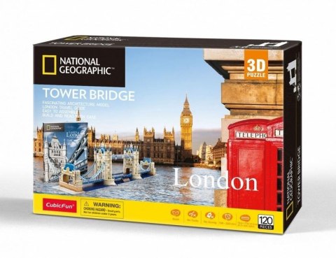 Puzzle 3D Tower Bridge National Geographic Cubic Fun