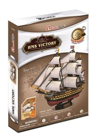 Puzzle 3D Żaglowiec HMS Victory Cubic Fun