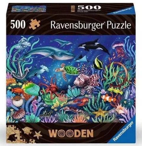 Puzzle drewniane 500 Podwodny świat Ravensburger