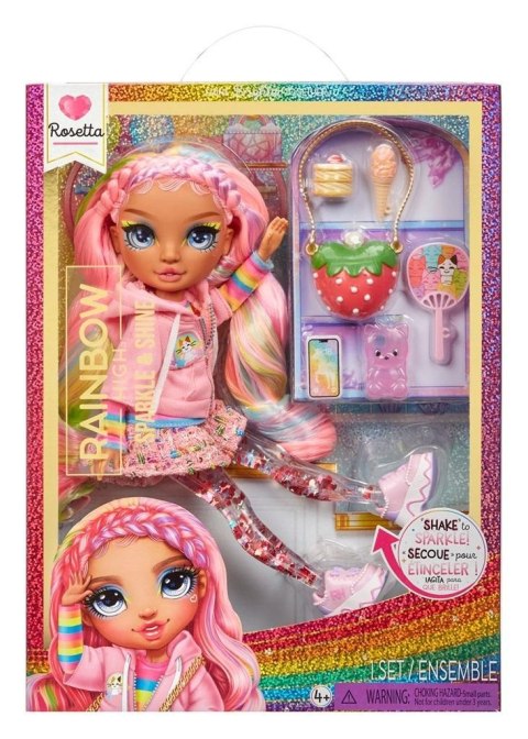 Rainbow High Sparkle & Shine Fashion Dolls Rosetta MGA