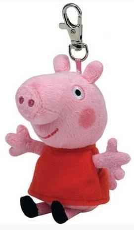 Beanie Babies Świnka Peppa - Peppa brelok TY