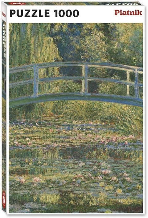 Puzzle 1000 - Monet, Most nad stawem PIATNIK Piatnik