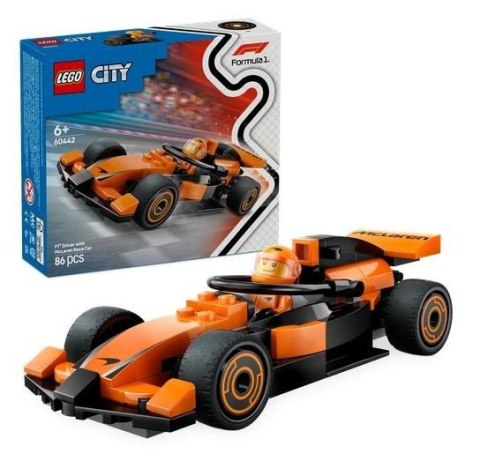 LEGO(R) CITY 60442 Kierowca i bolid McLaren LEGO(R)