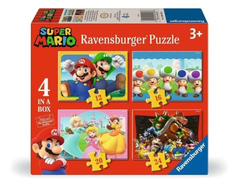 Puzzle 4w1 Super Mario Ravensburger