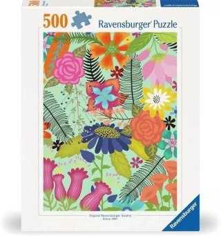 Puzzle 500 Kwiaty Ravensburger