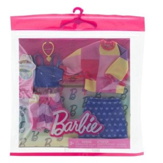 Barbie ubranka + akcesoria 2-pak HRH42 Mattel