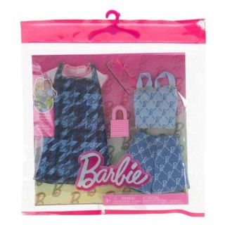 Barbie ubranka + akcesoria 2-pak HRH45 Mattel