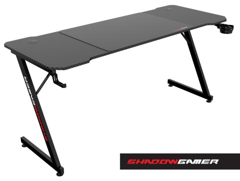 Biurko gamingowe SHADOW GAMER 1.1 160 cm podkładka