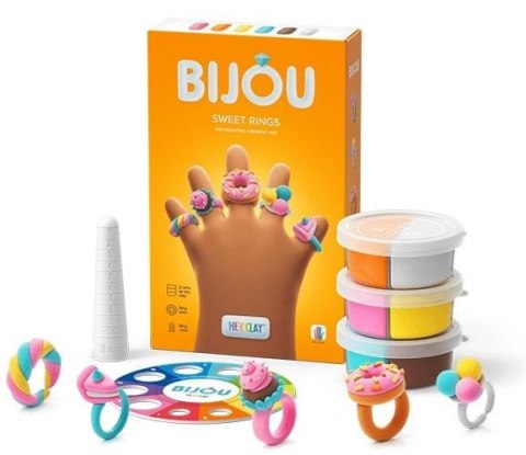 Hey Clay Bijou - Sweet rings TM Toys