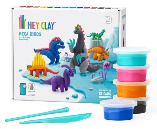 Hey Clay - Zestaw Mega Dinozaury TM Toys