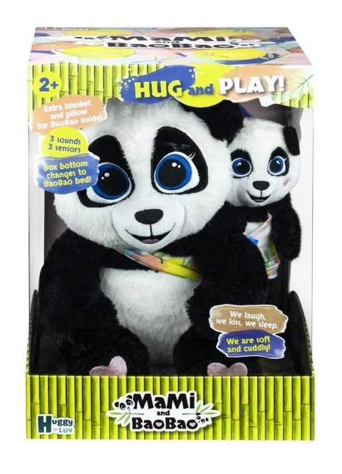 Interaktywna Panda Mami i Dziecko Panda BaoBao TM Toys